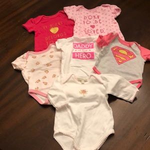 Assorted onesies